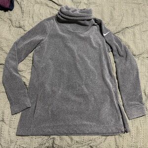 Nike Gray Cowl Neck Women's Fleece